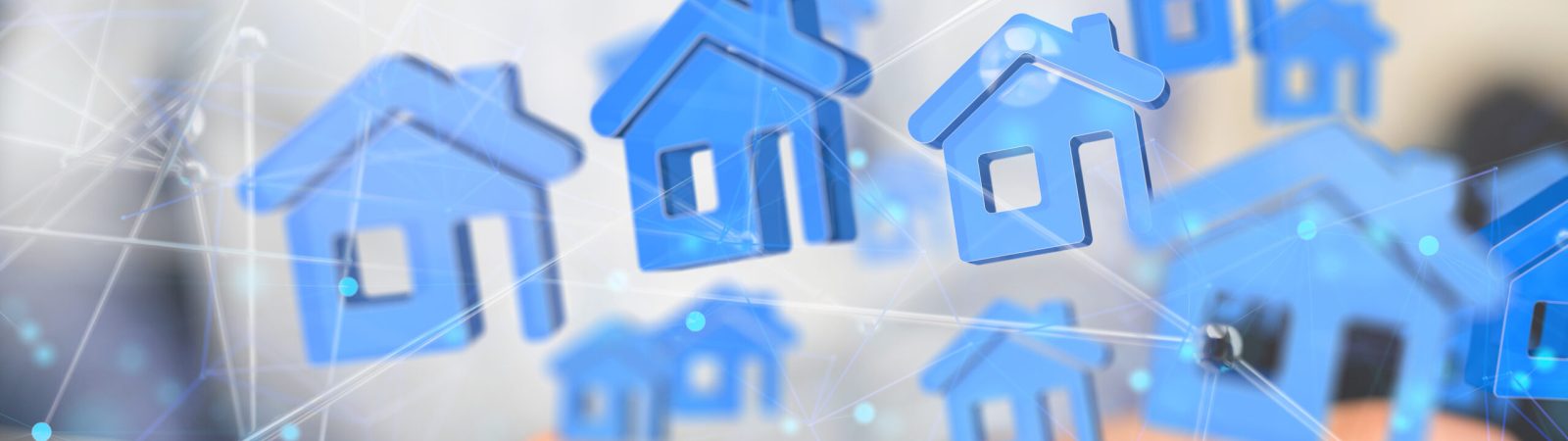 digital small house with a roof concept