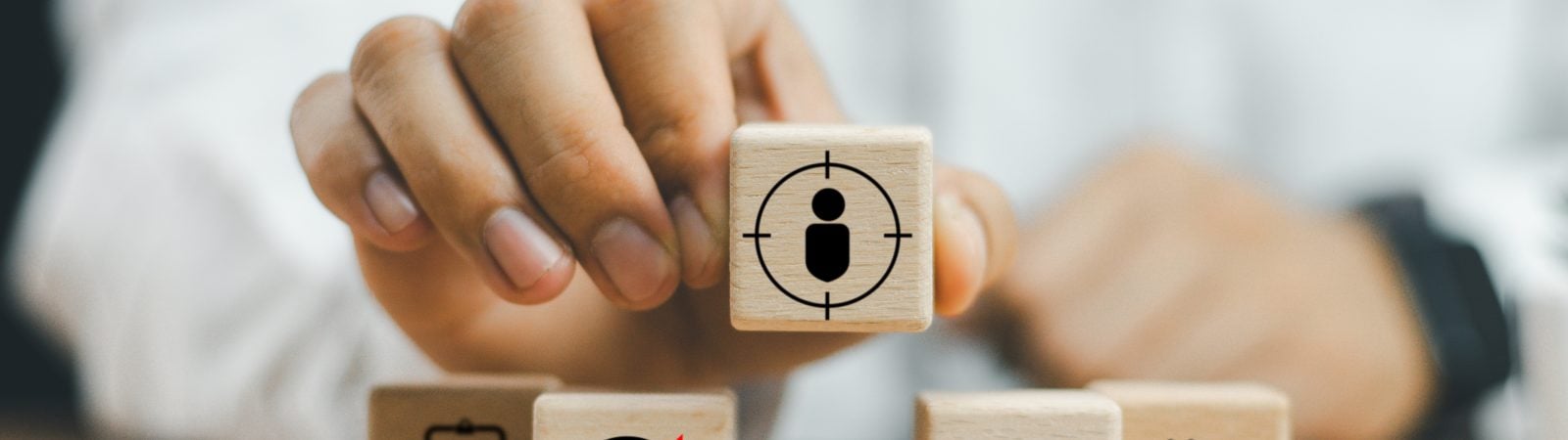 Know your customer (KYC) concept. Finding the target audience of a business, thinking about marketing to find customers, customer service, social media. digital marketing online.